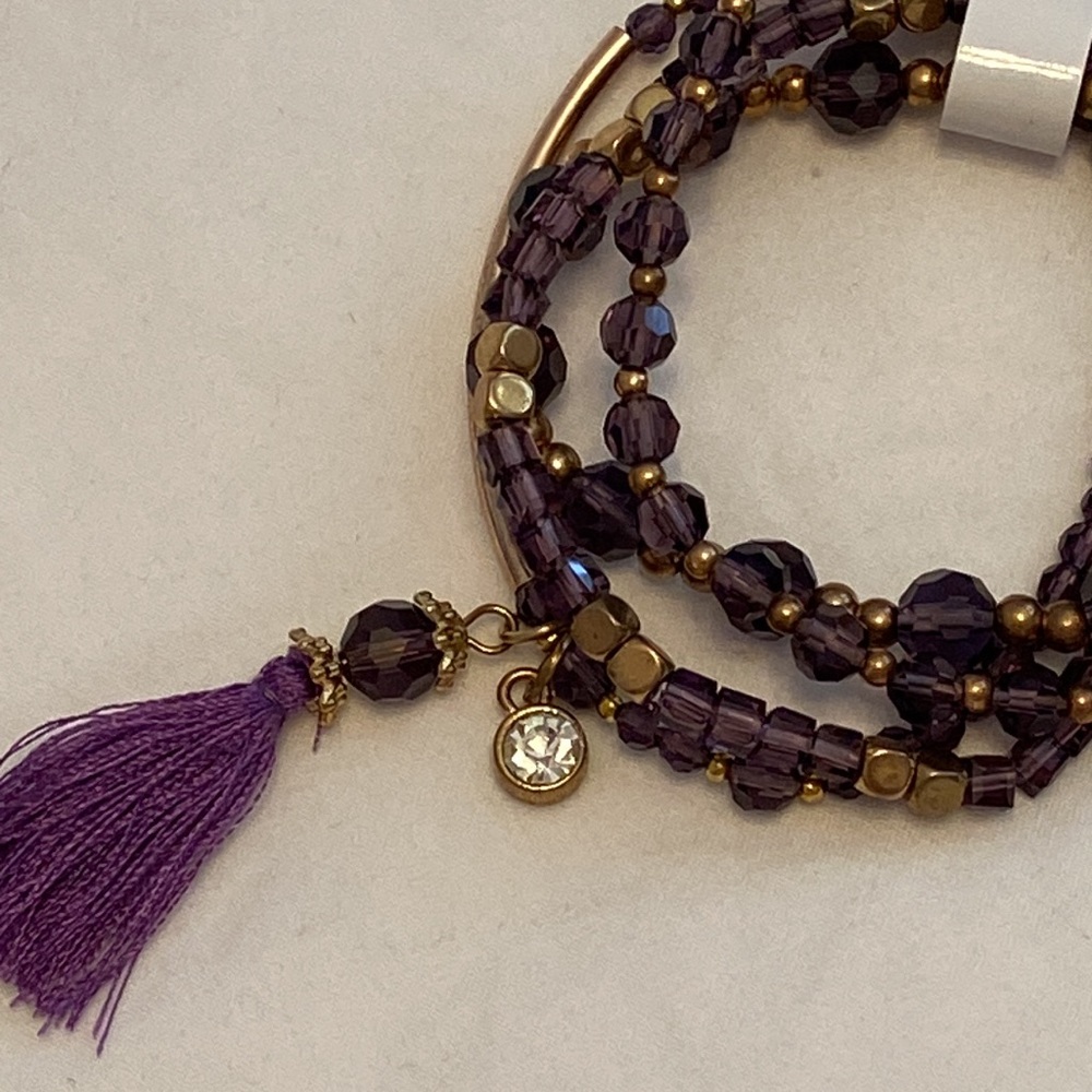 Y2K Bead Landing crystal bracelet - Picture 10 of 12